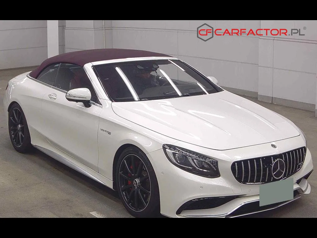 MERCEDES AMG S-CLASS OP 4WD S63 4MATIC CABRIOLET